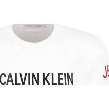 CALVIN KLEIN JEANS Tričko INSTITUTIONAL | Barva:bílý | Velikost:L