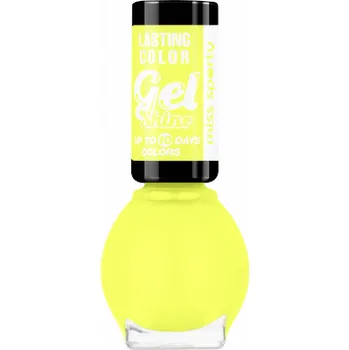 Přípravek na nehty Miss Sporty lak na nehty 7 ml Color Gel Shine 572 neonově žlutý