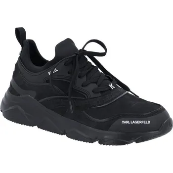 Pánská obuv Karl Lagerfeld Kůžoné tenisky VERGE | Barva:černý | Velikost:42