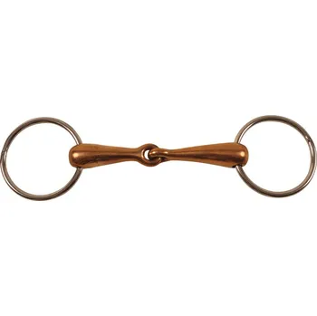 Udidlo pro koně Umbria Měděné jednou lomené udidlo Velikost: 14,5 cm