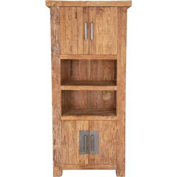 Knihovna Knihovna masiv recyklovaný teak Java