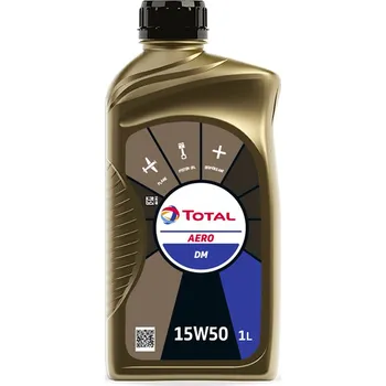 Provozní kapalina TOTAL AERO DM 15W-50 1L (Letecký motorový olej se speciální aditivací)