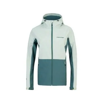 Dámská softshellová bunda Hannah ZURY LITE bok choy/dark forest 42; Zelená bunda + DÁREK DLE VÝBĚRU!