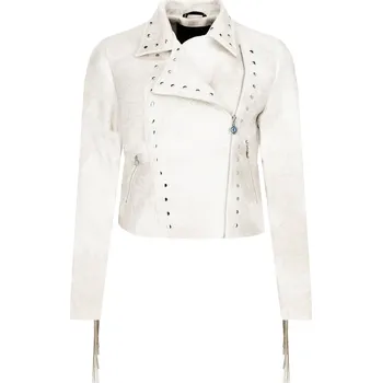 Dámská casual bunda Desigual Křivák WESTCHESTER | Barva:ekr | Velikost:40