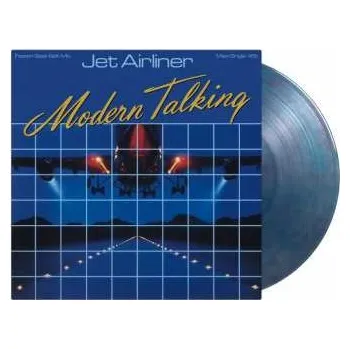 Zahraniční hudba LP Modern Talking: Jet Airliner (180g) (limited Numbered Edition) (blue & Red Marbled Vinyl) 2023