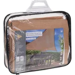 ProGarden Sluneční plachta trojúhelníková, 3 x 3 x 3m, béžová