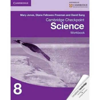 Cizí jazyk Cambridge Checkpoint Science Workbook 8 – Mary Jones,Diane Fellowes-Freeman,David Sang (EN)