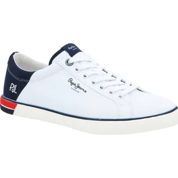 Pánská obuv Pepe Jeans London Tenisky MARTON LOW | Barva:bílý | Velikost:41