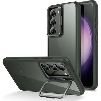 Pouzdro na mobilní telefon ESR CLASSIC KICKSTAND GALAXY S23+ PLUS CLEAR/GREEN