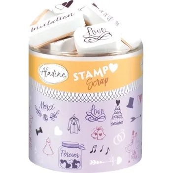 Hračka Razítka Aladine 43 ks - Svatební