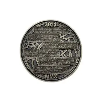 Kalendář roku 2011 - mosaz