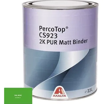 barva na kov Matná polyuretanová 2K barva Axalta PercoTop MATT RAL 6018
