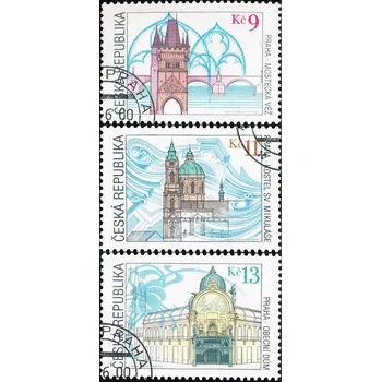 Sběratelství Krásy naší vlasti - razítkovaná - č. 261-263