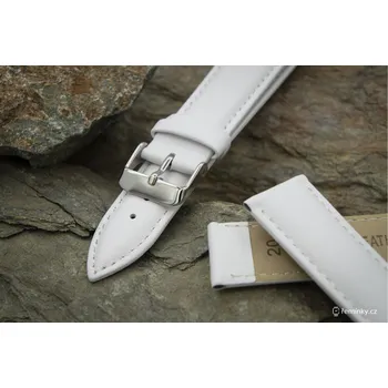 Řemínek na hodinky Řemínek z pravé kůže A-nis AK0669.09 Barva spony: stříbrná, Délka řemínku: standardní velikost, Šířka řemínku v mm: 30