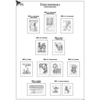 Sběratelství Albové listy POMfila ČR - ročník 2006, zákl. verze - (6), bez obalů