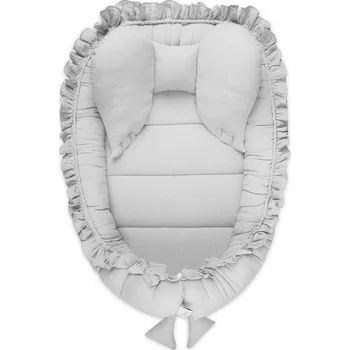 Hnízdečko pro miminko Belisima Mušelín hnízdečko bez peřinky