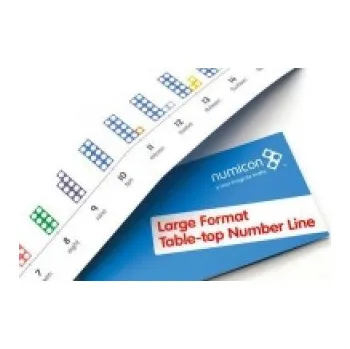 Cizí jazyk Numicon: Large Format Table Top Number Line – Oxford University Press (EN)