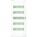 Interiérové dveře Naturel Accra posuvné 80 cm bílé ACCRACPLB80PO + posuvný systém