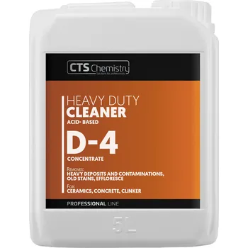 Čistič podlahy Čistící prostředek D-4 pro velmi silné minerální nečistoty - 5 L