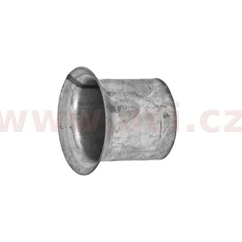 Zadní díl výfuku opravný díl výfuku vnější průměr tr. 63 (konus-samička), délka=65 mm, průměr kon. 82 mm, tloušťka 1,5mm