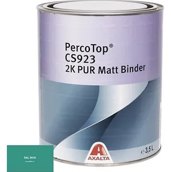 barva na kov Matná polyuretanová 2K barva Axalta PercoTop MATT RAL 5018