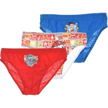 Tlapková patrola červeno-modré slipy 3 pack Velikost: 116/128
