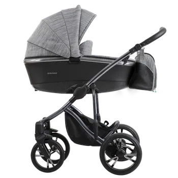 Kočárek Bebetto kombinovaný kočárek Bresso Premium Class Silver 02 2024