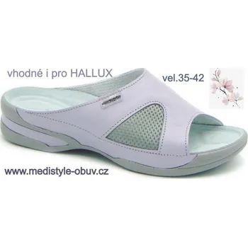 Dámská zdravotní obuv MEDISTYLE NOEMI 1N-E19/1-1/H zdravotní pantofel LILA, lila - 36