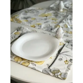 prostírání Prostírání na stůl VĚTVIČKA ŽLUTÁ 30x45 CM