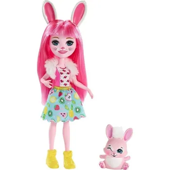 Hračka ENCHANTIMALS Panenka se zvířátkem Bree Bunny, Mattel FXM73