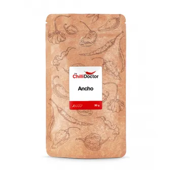 The ChilliDoctor Ancho chilli celé sušené 30 g Koření The ChilliDoctor Ancho chilli celé sušené 30 g