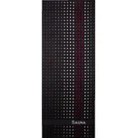 Saunová osuška Romby černá 80 x 200 cm