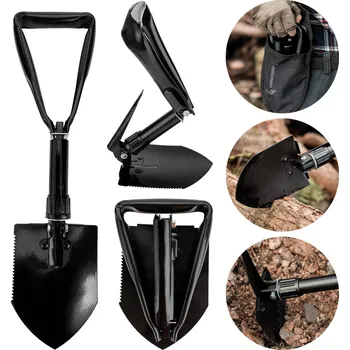 Lopata Berge Skládací lopata 60 cm + obal