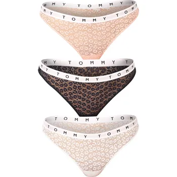 Kalhotky 3PACK dámská tanga Tommy Hilfiger vícebarevná (UW0UW02524 0TX) XS UW0UW02524 0TX Možnost vrácení zboží ZDARMA do 120 dnů!