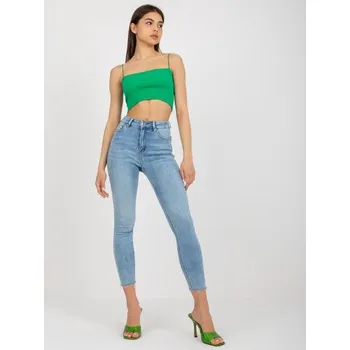 Dámské džíny Dámské džíny s vypasovaným střihem DULCE modré