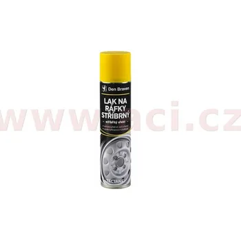 Stavební chemie Lak stříbrný na ráfky 400 ml DEN BRAVEN