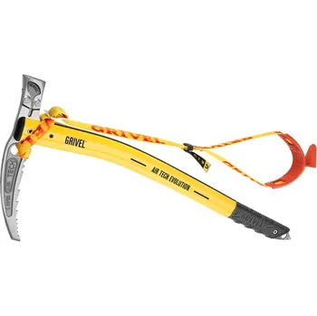 Horolezectví Grivel cepín AIR TECH EVO HAMMER (w/Long Leash) Barva: žlutá, Velikost: 53 cm