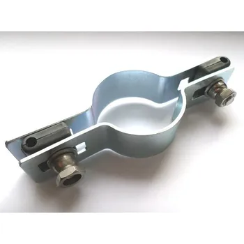 Příslušenství pro plot Objímka průběžná na sloupek průměr 48 mm, pozink