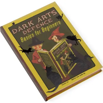 Sešit MinaLima Zápisník Dark Arts Defence: Basics for Beginners