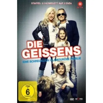 DVD film Die Geissens - eine schrecklich glamouröse Familie. Staffel.3.1, 2 DVD – Christian Schoeppner,Ben Bledsoe,Robert Geiss,Carmen Geiss,Davina Shakira Geiss,Shania Tyra Geiss (DE)