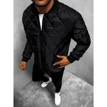 Pánský bomber Ozonee Pánský bomber Wish černá M