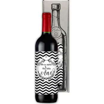 Víno Dárkové víno - On & Ona Merlot 0,75