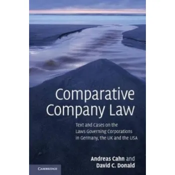 Comparative Company Law – Andreas Cahn (EN)