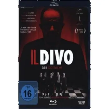 Blu-ray film Il Divo - Der Göttliche, 1 Blu-ray: Îtalien – Paolo Sorrentino,Toni Servillo,Anna Bonaiuto,Piera Degli Esposti,Paolo Graziosi,Giulio Bosetti,Flavio Bucci,Carlo Buccirosso,Giorgio Colangeli,Alberto Cracco (DE)
