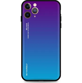 Pouzdro na mobilní telefon Kryt iPhone 11 Pro pevný duhový purpurový (obal neboli pouzdro na iPhone 11 Pro)