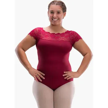 Body So Danca,Trikot s krajkou SL196, námořnická modrá L