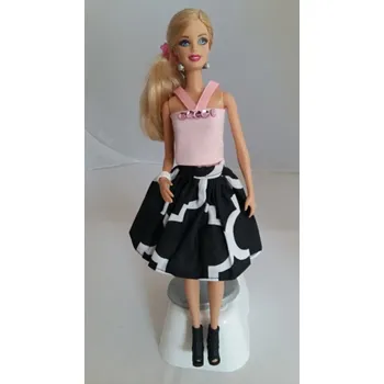 Panenka LOVEDOLLS Černobílá sukně