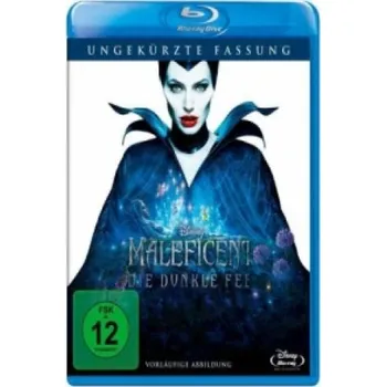 Blu-ray film Maleficent - Die Dunkle Fee, 1 Blu-ray: Ungekürzte Fassung. Prädikat besonders wertvoll der FBW Filmbewertungsstelle Wiesbaden. USA – Angelina Jolie (DE)