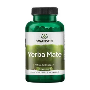 Swanson Yerba Mate Doplněk stravy s Yerba Mate 120 ks, kapsle, 125 mg