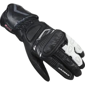 Moto rukavice Rukavice na moto Nazran RX-10 2.0 black/white vel. XL